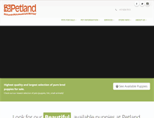 Tablet Screenshot of petlandjoplin.com